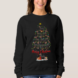 Doberman Dog Lover Matching Santa Doberman Christm Sweatshirt
