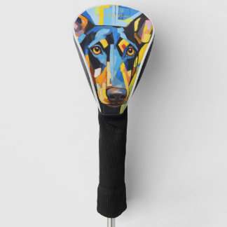 Doberman Dog Portrait 005 - Sable Gabriel Golf Headcover