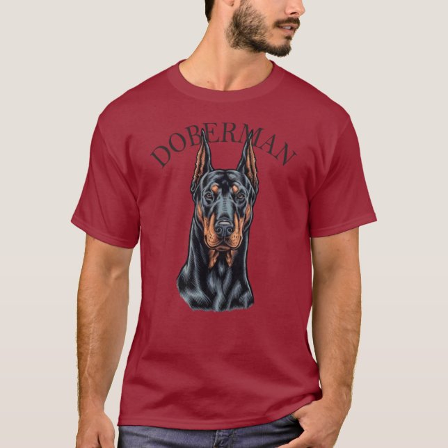 Doberman Dog T-Shirt (Vorderseite)