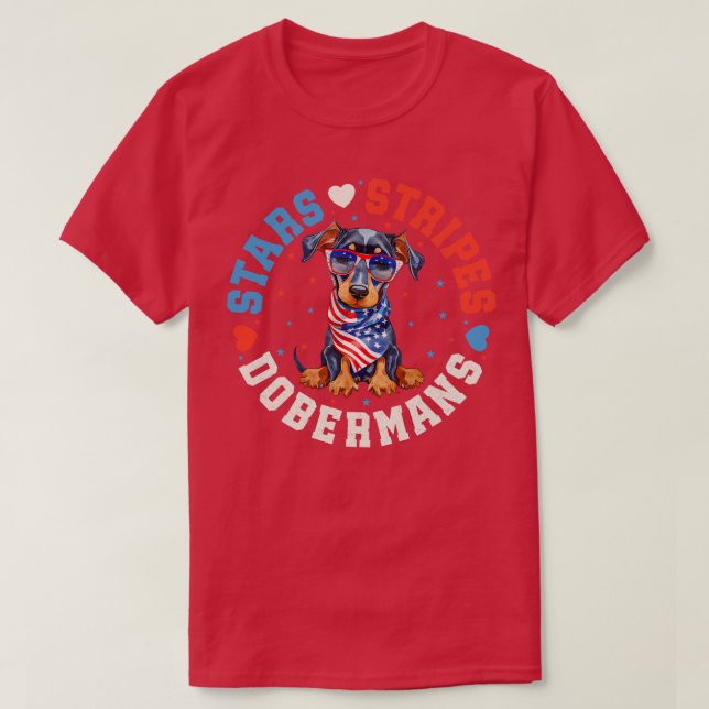 Doberman Dog T-Shirt (Design vorne)