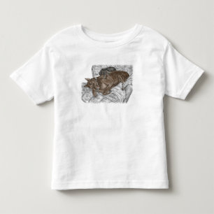 Doberman Dog und Puppy Kleinkind T-shirt
