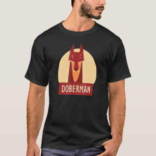 Doberman für Hunde und Tiere überall T-Shirt