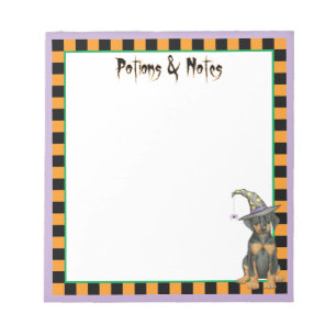 Doberman Hexch Notizblock