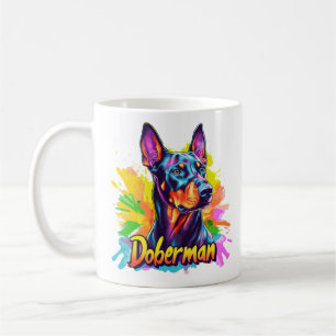 Doberman Kaffeetasse