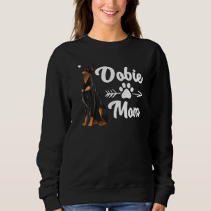 Doberman Mama für Frauen Mädchen Mutter Doberman P Sweatshirt