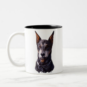 Doberman Mug Coffee Coupe Doberman Pinscher
