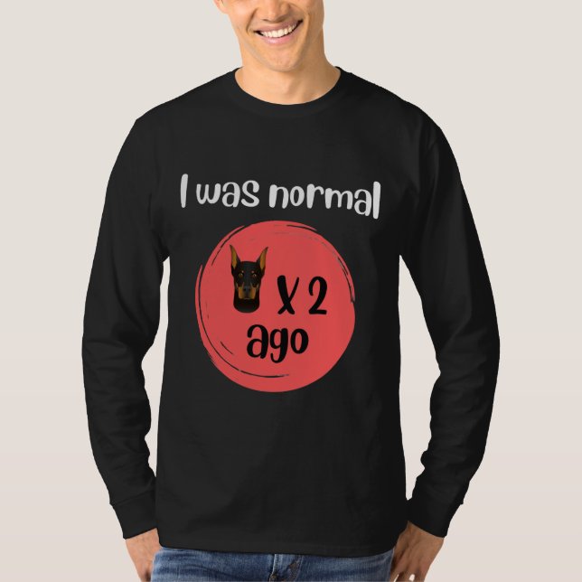 Doberman Owners Funny T-Shirt (Vorderseite)