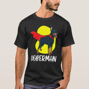 Doberman Paw Liebe Pup Welpe Dobermann Downer T-Shirt