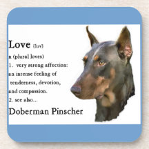 Doberman Pinscher Art Liebe ist...