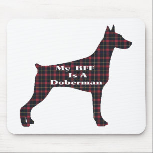 Doberman Pinscher BESTE FREUNDIN - Geschenke Mousepad