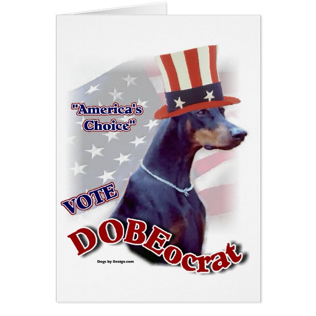 Doberman Pinscher Cadeaux (Devant)