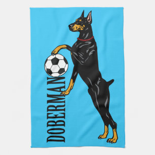 Doberman Pinscher Geschirrtuch