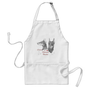 Doberman Pinscher Gifts Schürze