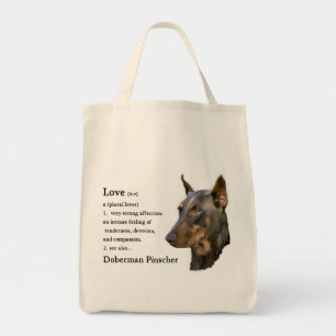 Doberman Pinscher Gifts Tragetasche