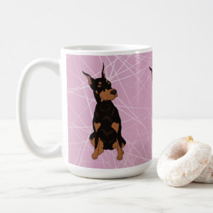 Doberman Pinscher Kaffeetasse