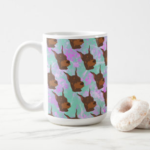 Doberman Pinscher Kaffeetasse