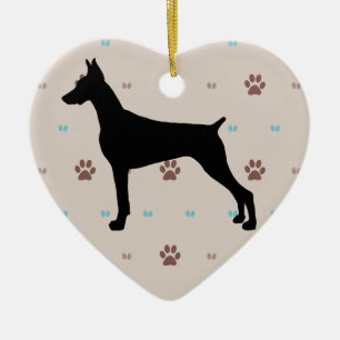 Doberman Pinscher Keramikornament