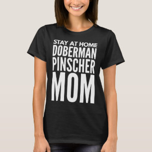 Doberman Pinscher Mama Angepasst Scoop T-Shirt