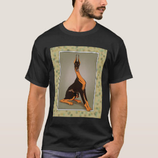Doberman Pinscher Original Kunst T-Shirt