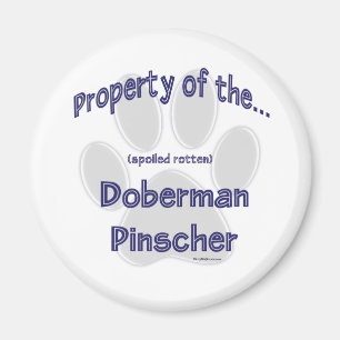 Doberman Pinscher, propriété - Magnet