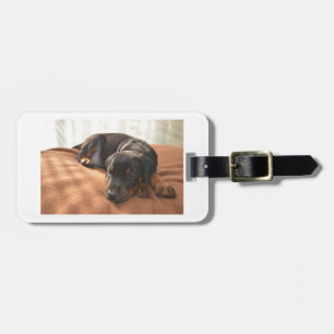 Doberman-pinscher-Puppy Gepäckanhänger