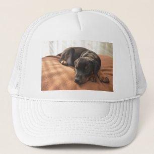 Doberman-pinscher-Puppy Truckerkappe