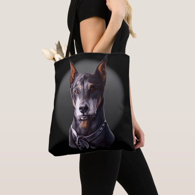 Doberman Pinscher Sac Doberman Chien Sac fourre-to (De près)
