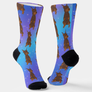 Doberman Pinscher Socken