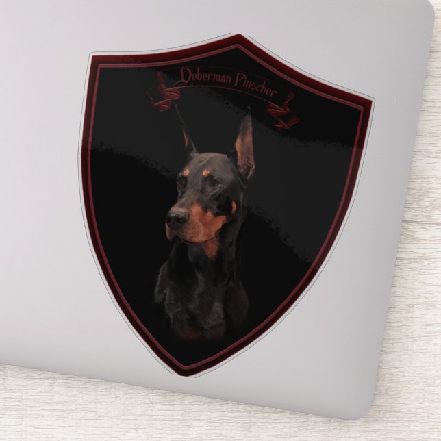Doberman pinscher Sticker (Detail)