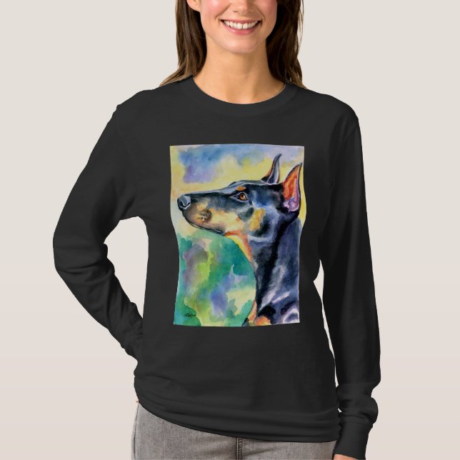 Doberman Pinscher T Shirt (Vorderseite)