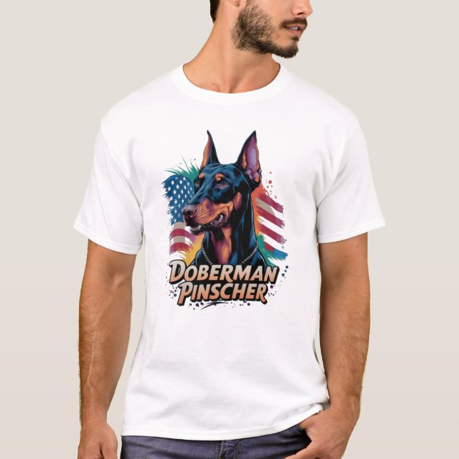 Doberman Pinscher T-Shirt (Vorderseite)