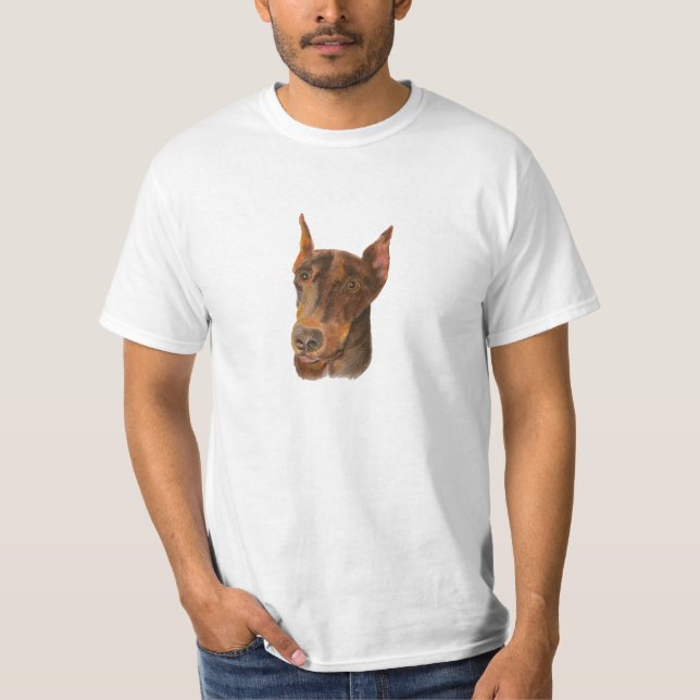 Doberman Pinscher T-Shirt (Vorderseite)