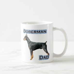 Doberman Pinscher Vater 4 Kaffeetasse