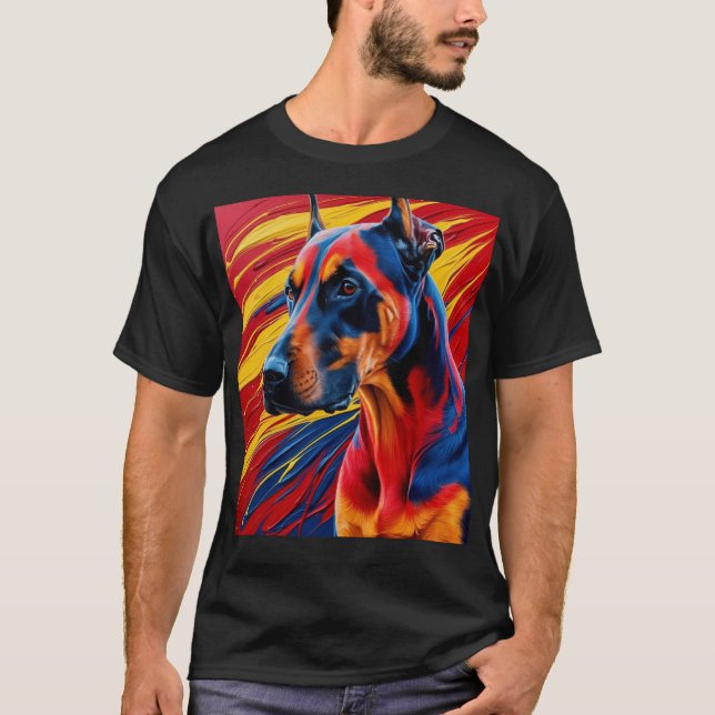 Doberman T-Shirt (Vorderseite)