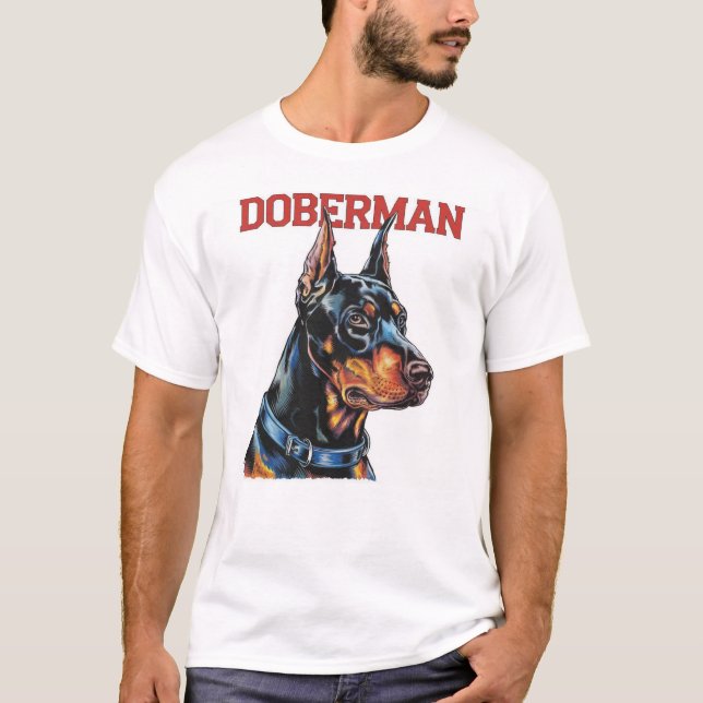 Doberman T-Shirt (Vorderseite)