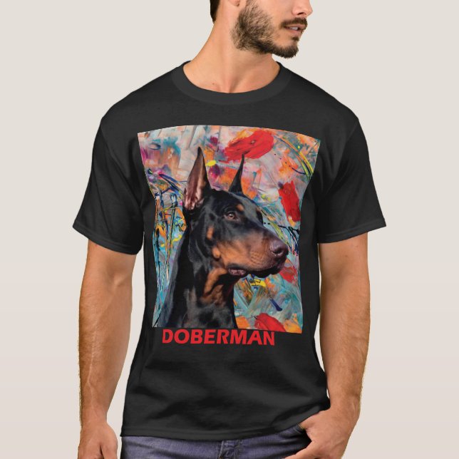 Doberman T-Shirt (Vorderseite)
