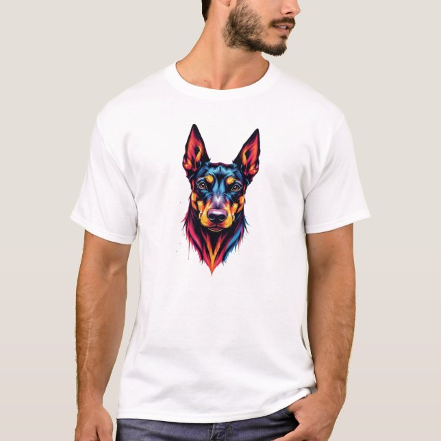 Doberman T-Shirt (Vorderseite)