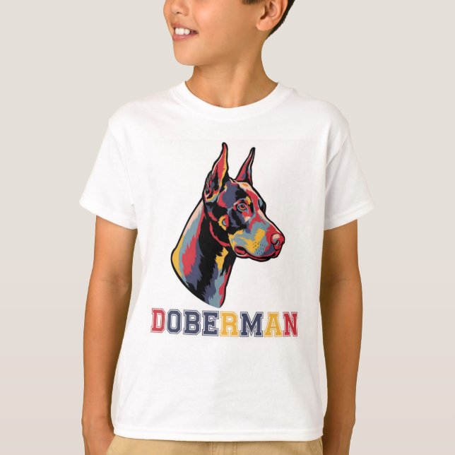Doberman T-Shirt (Vorderseite)