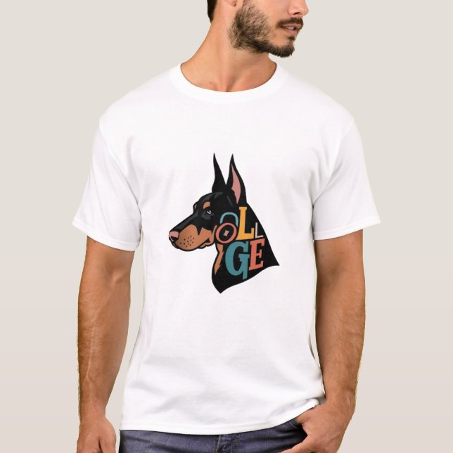 Doberman T-Shirt (Vorderseite)