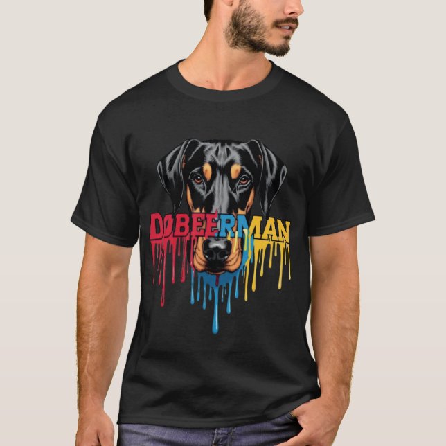 Doberman T-Shirt (Vorderseite)
