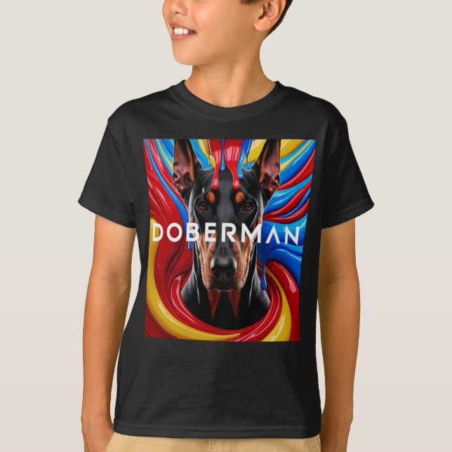 Doberman T-Shirt (Vorderseite)