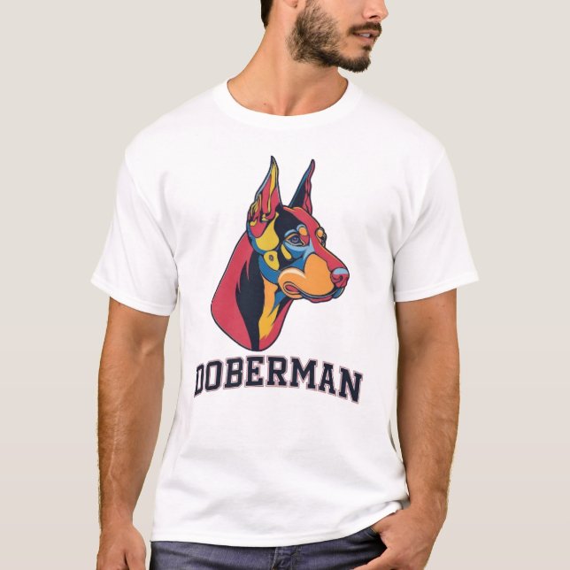 Doberman T-Shirt (Vorderseite)