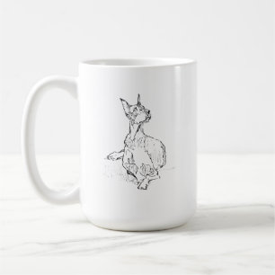 Doberman-Tasse – Minimalistische Hundetasse für Ka Kaffeetasse
