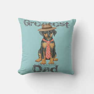 Doberman Vater Kissen