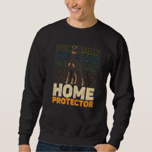 Doberman Zuhause Protector Doppy Puppy Dobermann 1 Sweatshirt