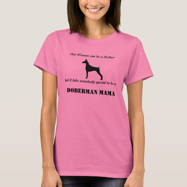 DobermanMama T-Shirt (Vorderseite)