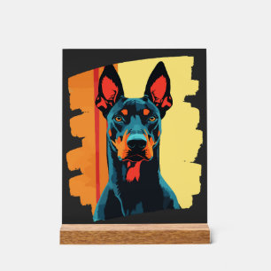 Dobermann Acrylschild