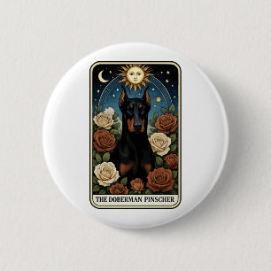 Dobermann Button