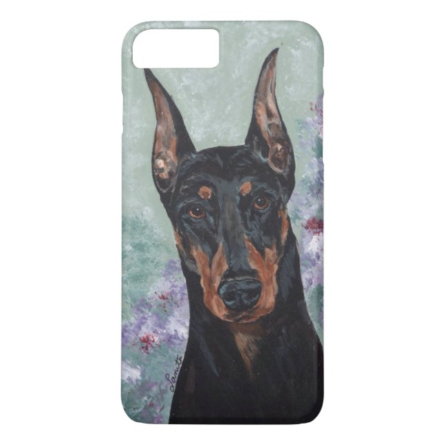 Dobermann Case-Mate iPhone Hülle (Rückseite)