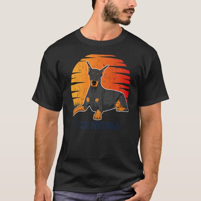 Dobermann Dog Breed 107 T-Shirt (Vorderseite)